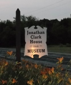 Clark House Museum sign, night, Version 2-cropped